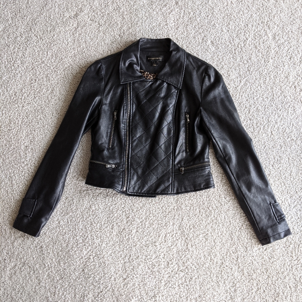 Bagatelle Faux Leather Jacket